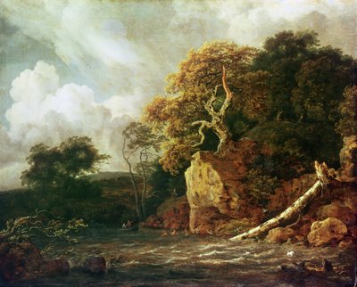 Landscape with a River by Jacob van Ruisdael